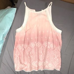 Pink Ombré tank top